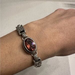 LOT203: Sterling Silver Tyro Rookie™ Mystic Quartz Bracelet7.5 - 8